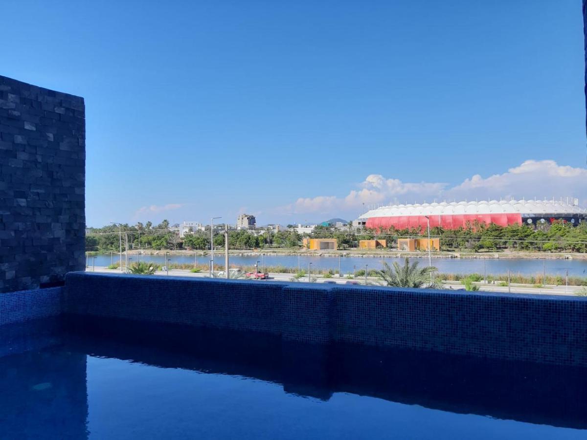 Hermoso Y Moderno Departamento Frente Al Malecon Con Preciosa Vista Al Mar Mazatlán Exterior foto