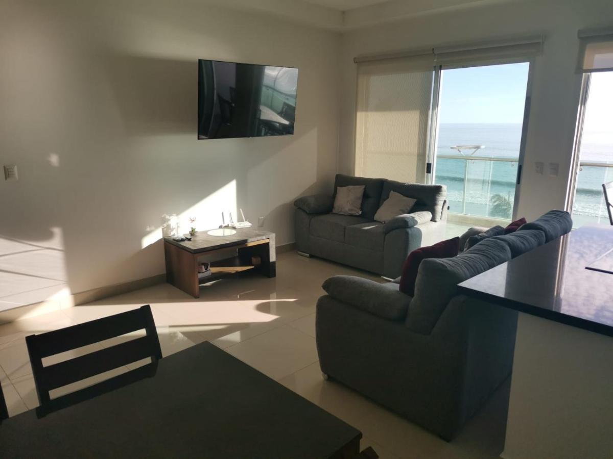 Hermoso Y Moderno Departamento Frente Al Malecon Con Preciosa Vista Al Mar Mazatlán Exterior foto